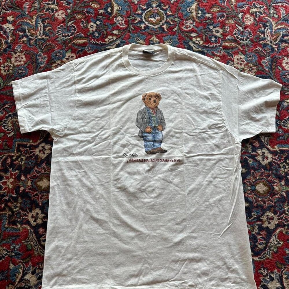 vintage polo Ralph Lauren Bear Brand